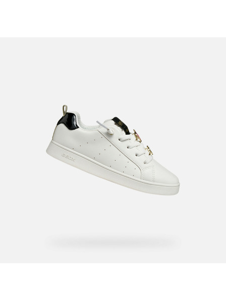 Geox Bílé dívčí tenisky Geox Eclyper Harry Potter