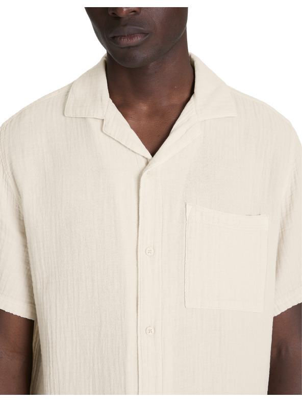 Celio Krémová pánská košile Celio Bagaz