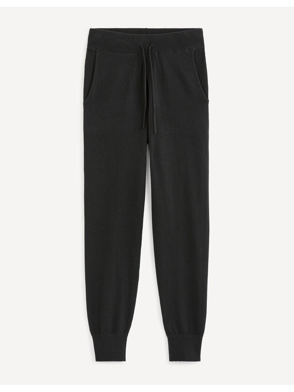 Celio Černé pánské tepláky Celio