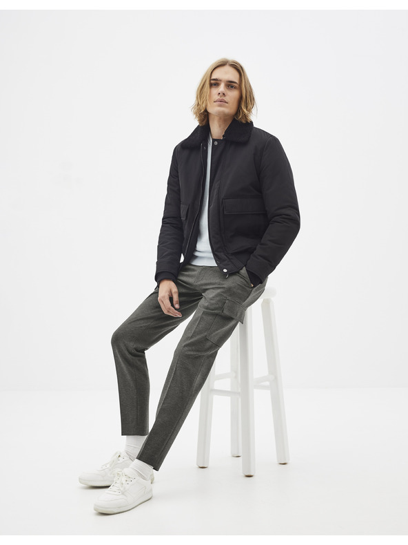 Celio Černá bunda Celio Suborgnyl