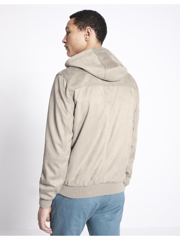 Celio Světle šedá pánská bunda Celio Nudaim