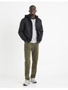 Celio Khaki pánské kalhoty Celio Vopry1