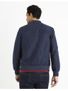 Celio Tmavě modrý pánský bomber Celio Cutuk
