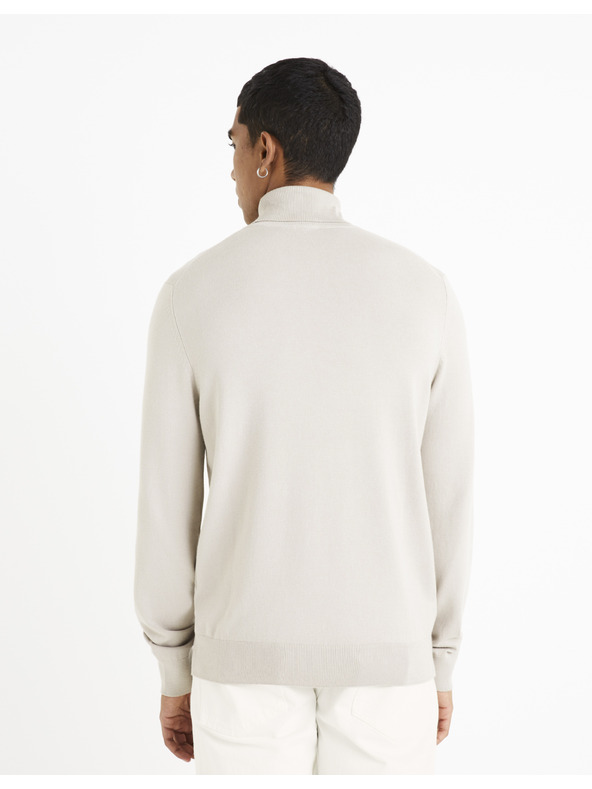 Celio Béžový pánský rolák Celio Cerouley