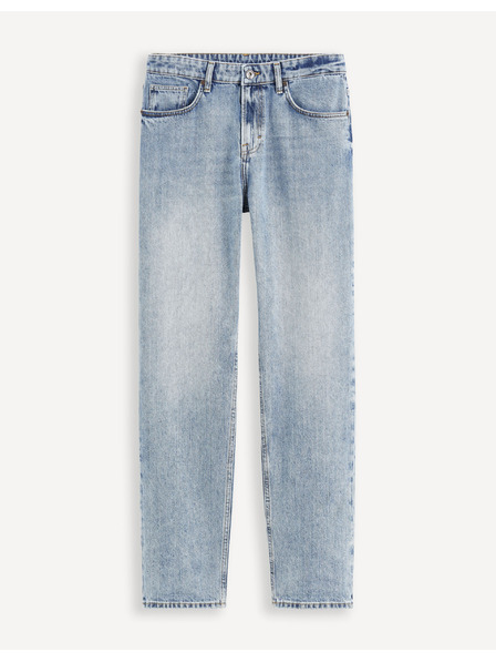 Celio Světle modré pánské straight fit džíny Celio C15 Dostraight