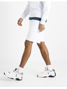 Celio Bílé pánské teplákové kraťasy Celio Doreverse