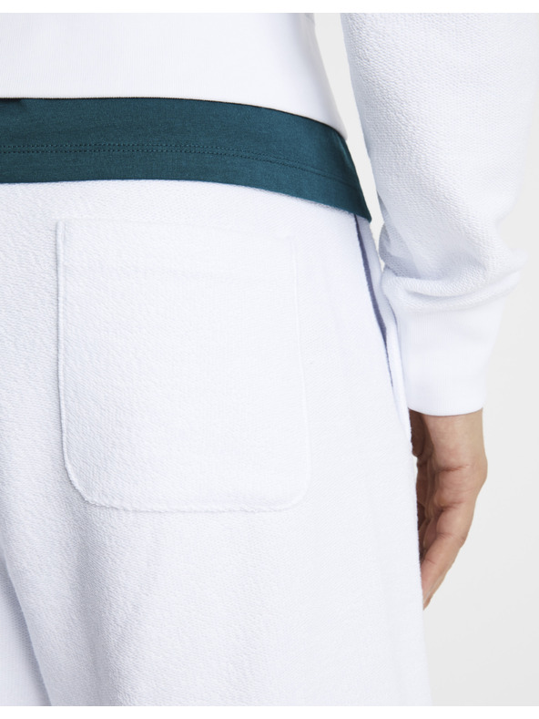 Celio Bílé pánské teplákové kraťasy Celio Doreverse