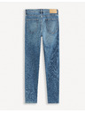 Celio Modré skinny fit džíny Celio Foskinny