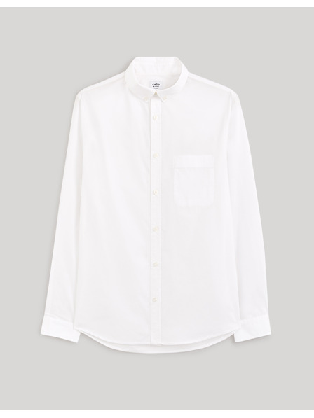 Celio Bílá pánská košile Celio Gaopur