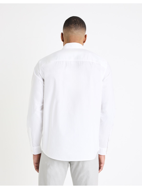 Celio Bílá pánská košile Celio Gaopur