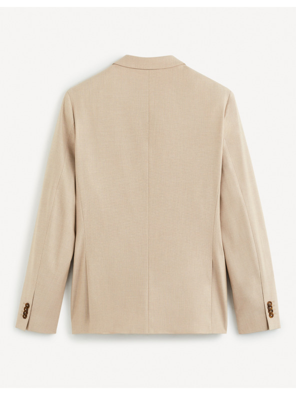 Celio Béžové pánské sako Celio Funew2
