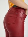 Orsay Vínové dámské skinny fit kalhoty ORSAY