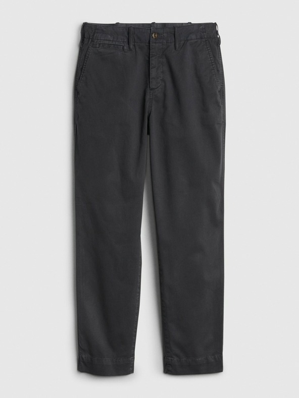 GAP Khaki kalhoty High Rise straight GAP