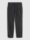 GAP Khaki kalhoty High Rise straight GAP