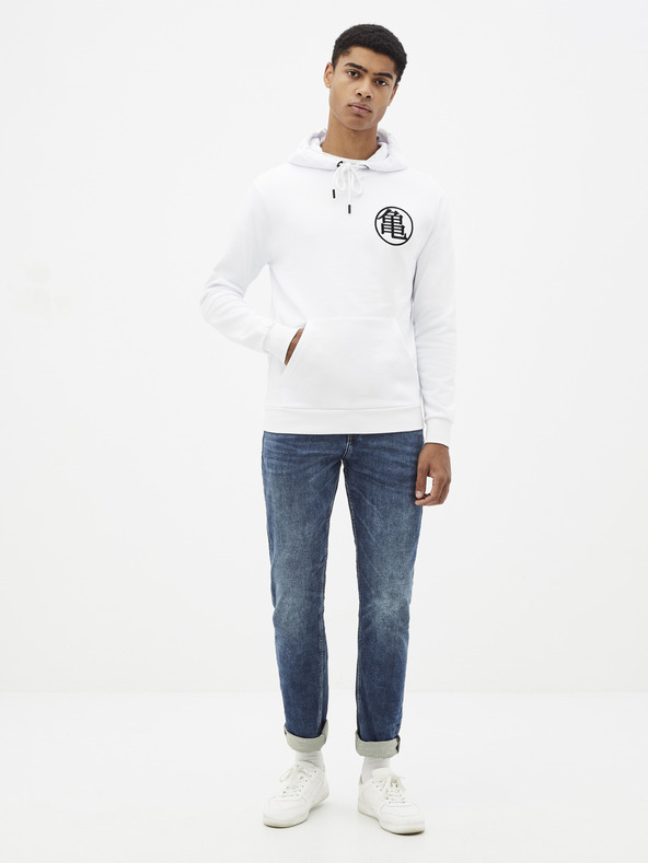 Celio Modré slim fit džíny Celio Sokreen