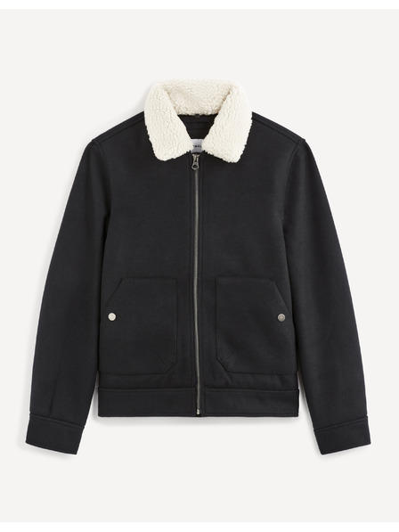 Celio Tmavě modrá bunda Celio Vujackwoo2