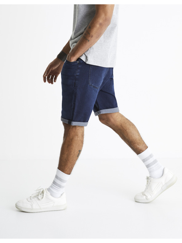 Celio Džínové kraťasy Boknitbm Celio
