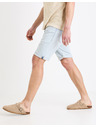 Celio Světle modré pánské džínové kraťasy Celio Boknitbm