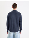 Celio Tmavě modrá pánská košile Celio Gaselle