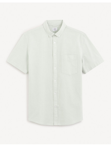 Celio Světle zelená košile regular Celio Daxfordmc