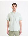 Celio Světle zelená košile regular Celio Daxfordmc