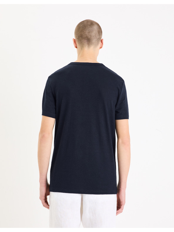 Celio Pánské tričko s knoflíky Celio Geliney