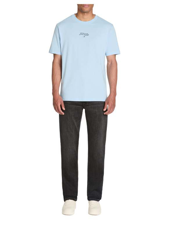 Celio Světle modré pánské tričko Celio Jeword