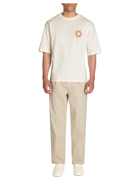 Celio Béžové pánské chino kalhoty Celio Jopaper