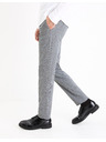 Celio Šedé pánské chino kalhoty Celio Gosi