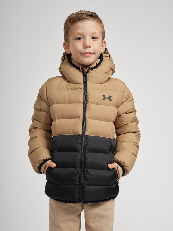 Under Armour Chlapecká bunda Under Armour UA PRONTO COLORBLOCK PUFFER JACKET