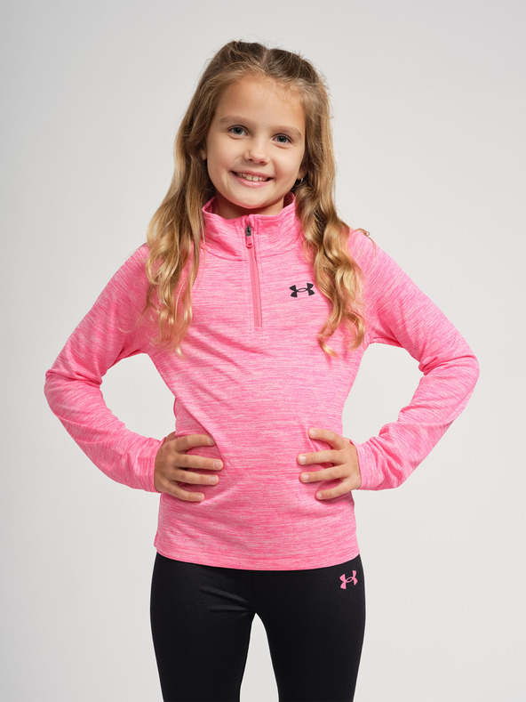 Under Armour Dívčí set Under Armour UA 1/4 ZIP LEGGING SET