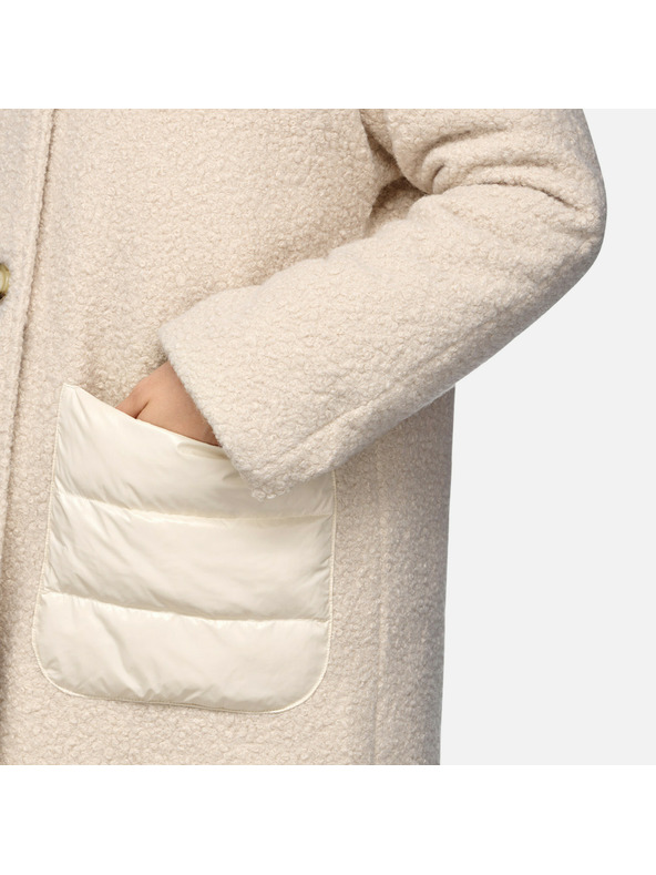 Geox Krémová dámská bunda Geox Calithe