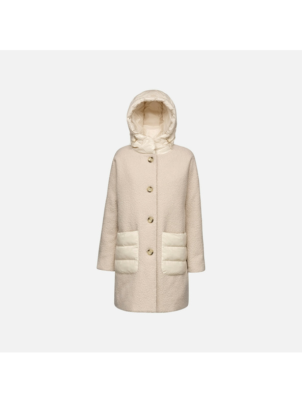 Geox Krémová dámská bunda Geox Calithe