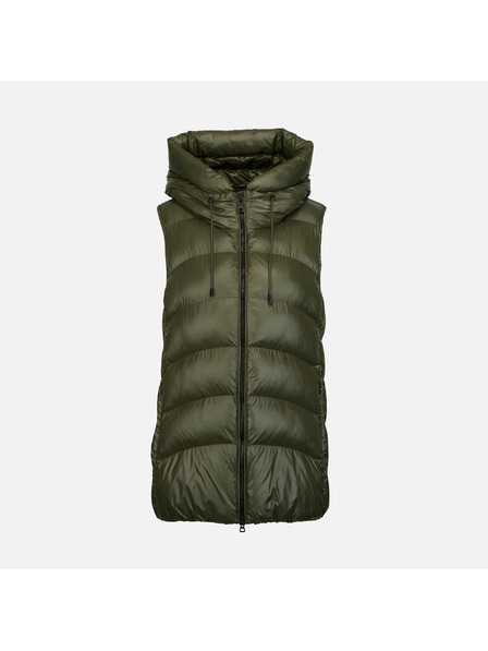 Geox Khaki dámská vesta Geox Bleyze