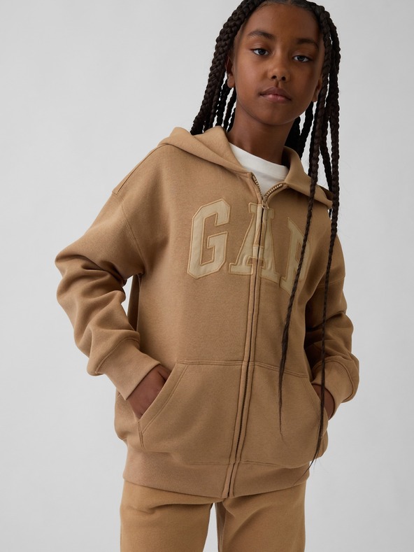 GAP Dětská mikina s logem VintageSoft Unisex GAP