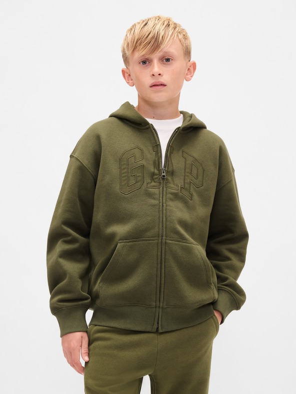 GAP Dětská mikina s logem VintageSoft Unisex GAP