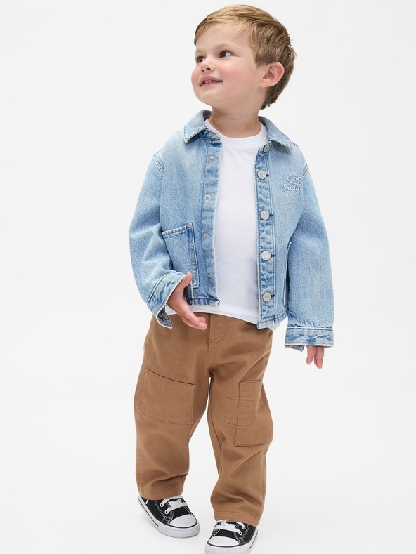 GAP Baby kalhoty Barrel Unisex GAP