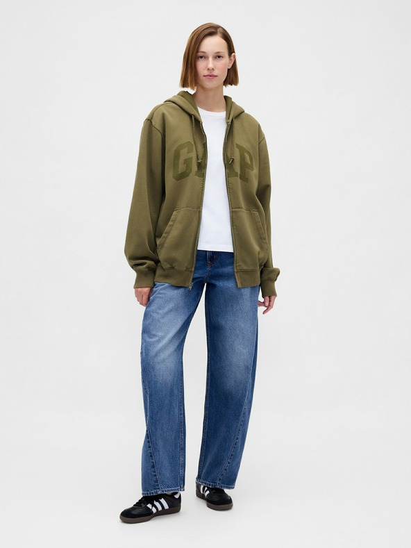 GAP Mikina s logem VintageSoft GAP