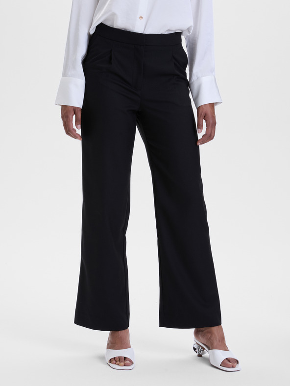 Orsay Černé dámské kalhoty ORSAY