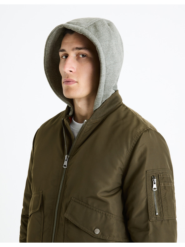 Celio Bunda bomber s kapucí Fujameshoo