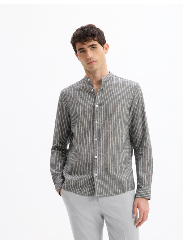 Celio Lněná košile Galinco