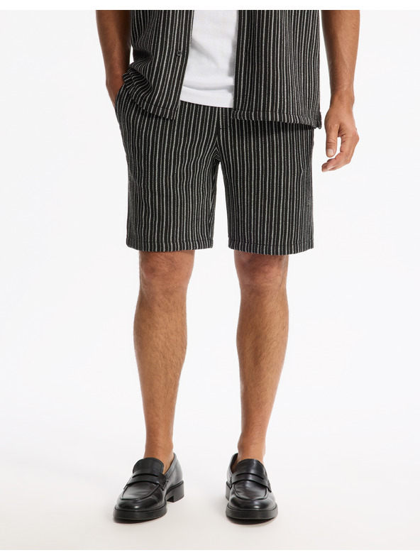 Celio Plátěné kraťasy Gostripebm