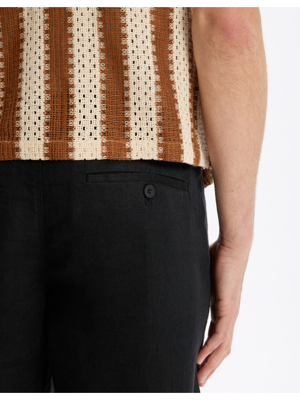 Celio Lněné kraťasy Dolinusbm