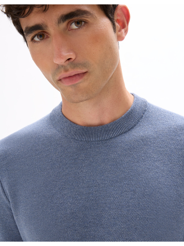 Celio Svetr Bepic s kulatým výstřihem