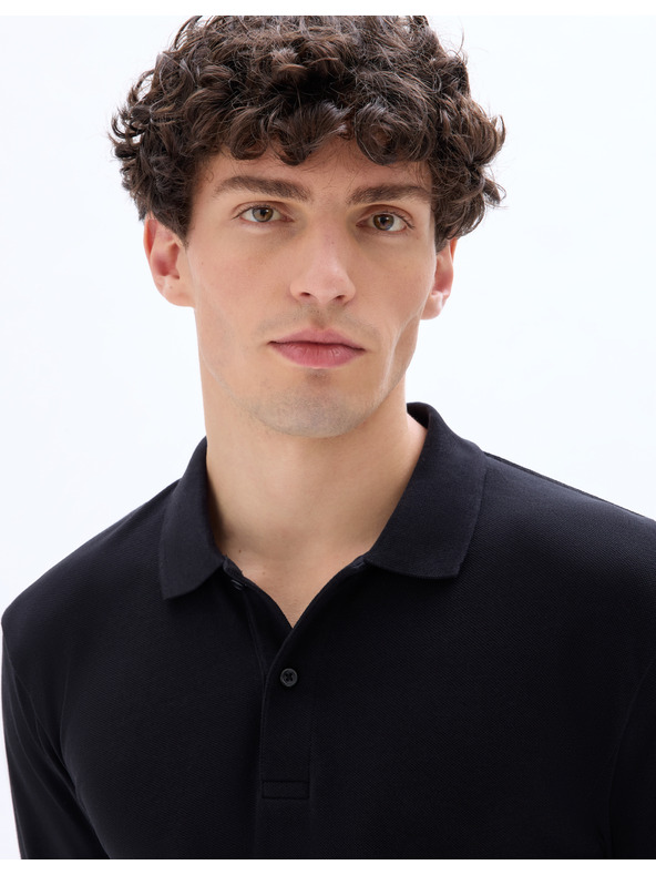 Celio Polo tričko Meoneml s dlouhým rukávem