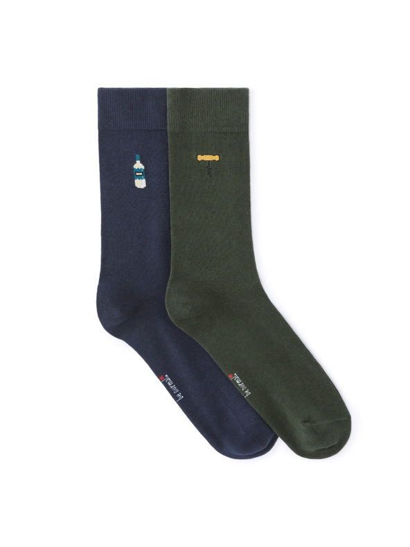 Celio Vánoční balení ponožek Sekt