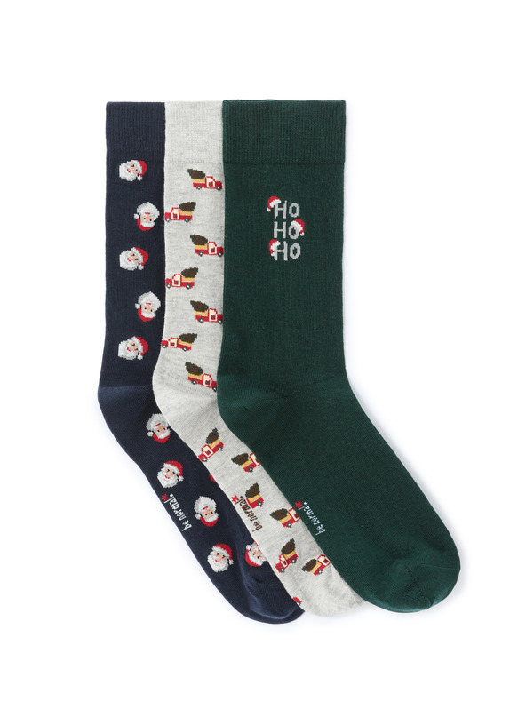 Celio Vánoční balení ponožek Santa Claus