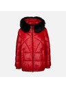 Geox Červená dámská péřová bunda Geox Backsie