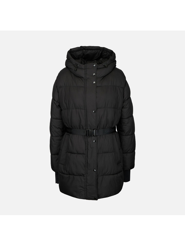 Geox Černá dámská péřová bunda Geox Spherica