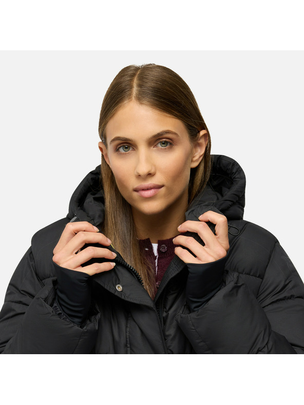 Geox Černá dámská péřová bunda Geox Spherica